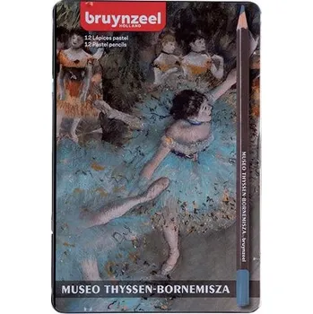 Pastelka Pastelky Bruynzeel Museo Thyssen v tužce, 12 ks