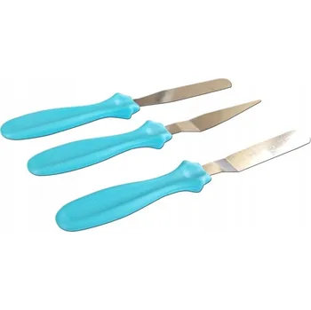 Kuchyňská stěrka Stěrka 3 kusy hladké a lomené 23 cm