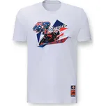 KTM JACK MILLER T-SHIRT Bílá XXL