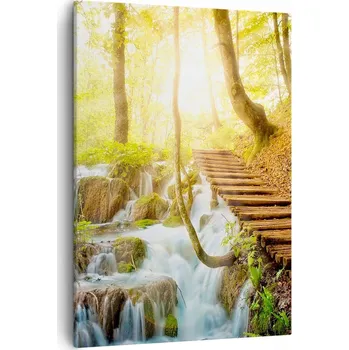 Obraz Obraz na plátně do obýváku ložnice 50x70 krajina obrazy na zeď canvas