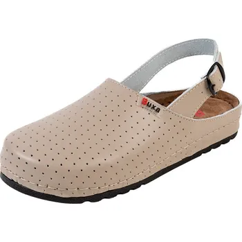 Dámská obuv Buxa Dámské kožené sandály BZ126p - Béžová Velikost: 41