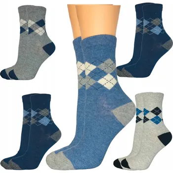 Dámské ponožky 5 PÁRŮ DĚTSKÝCH CHLAPECKÝCH PONOŽKY PRO MLÁDEŽ VELIKOST 37-39