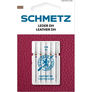 Schmetz Jehly na tvrdou kůži 130/705 H DH VES 100 LEATHER