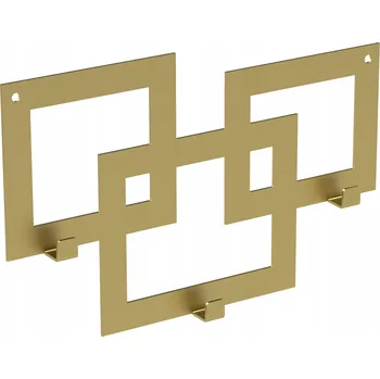 Věšák Zlatý věšák do předsíně SQUARE 300 LOFT 15312