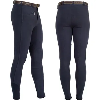 Jezdecké kalhoty Pánské rajtky Equestro Urano, 48, tmavě modrá