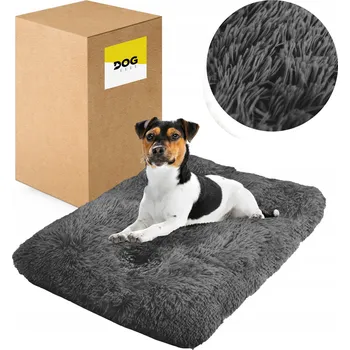 Pelíšek pro psa Polštář pro psy Dogguru šedý 70 cm x 50 cm
