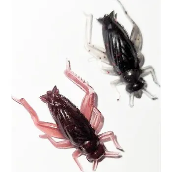 Umělá nástraha ICE FISH Twister Brouk 2,5cm Barva: Černá