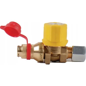 Plynová hadice ŠROUBOVÉ PLYNOVÉ PŘIPOJENÍ SKU SSV-K S VENTILEM GOK 8 mm