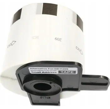 Speciální papír Etikety BROTHER DK-11209 - 62 mm x 29 mm - 800 kusů, bílá - kompatibilní