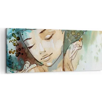 Obraz Foto obraz na plátně 100x40 abstrakce do obýváku ložnice na zeď velký