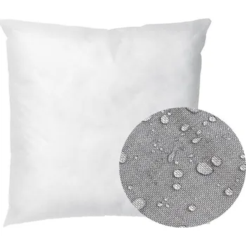 Polštář VODĚODOLNÝ DEKORAČNÍ POVLEK NA POLŠTÁŘ 40x40 cm BÍLÝ