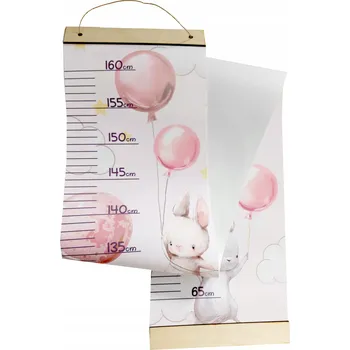 Obraz Závěsný metr na zeď, plátno, motiv Zvířátka - Králíčci