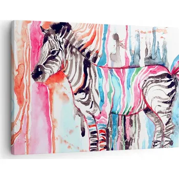 Obraz Obraz na plátně do obýváku, ložnice 70x50 abstrakce foto obrazy na zeď