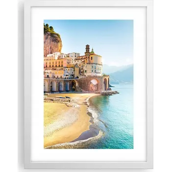 Obraz Obraz plakát v bílém rámu do obýváku 30x40 krajina plakáty na zeď