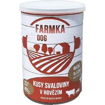 Krmivo pro psa FALCO FARMKA DOG se svalovinou 6x400g
