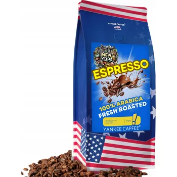Káva zrnková Yankee Caffee Arabica 1000 g, střední stupeň pražení