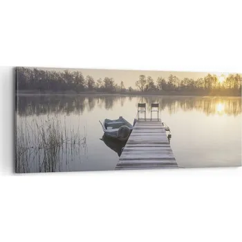 Obraz Foto obraz na plátně 100x40 krajina obývací pokoj ložnice na zeď velký