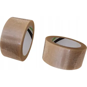 Lepicí páska LEPICÍ PÁSKA PVC transparentní EXTRA SILNÁ na balíky palety 48mm/66y