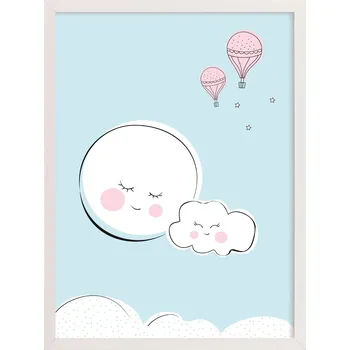 Obraz Dětský obrázek Cukrové balónky 30x40 cm