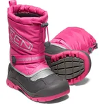 obuv zimní zateplená dětská KEEN SNOW TROLL WP YOUTH fuchsia purple/silver - 37