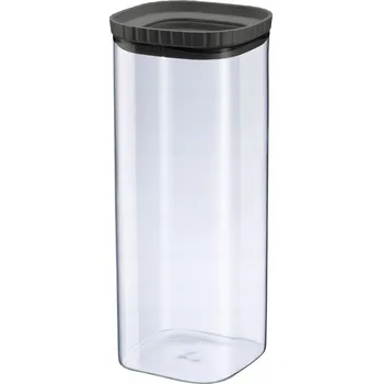 Sklenice Skleněná zavařovací sklenice se silikonovým víčkem, stohovatelná, 2230 ml