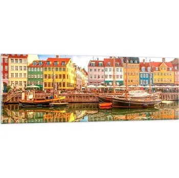 Obraz Obraz na skle do obýváku ložnice 90x30 krajina obrazy na zeď sklo