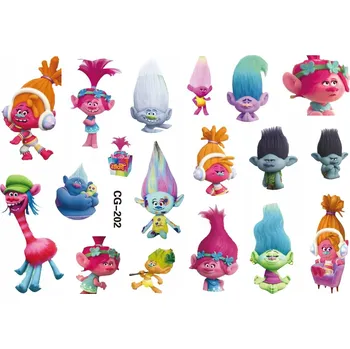 Odstranitelné tetování Smyvatelné tetování pro děti TROLLE CG202