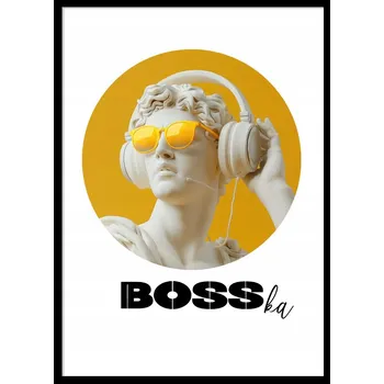 Obraz OBRAZ PLAKÁT V RÁMU dárek BOSSKA BOSKA DEN ŽEN MATKY P2616_53x73