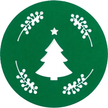 prostírání VÁNOČNÍ PROSTÍRÁNÍ 2 KS ZELENÉ XFM534-12