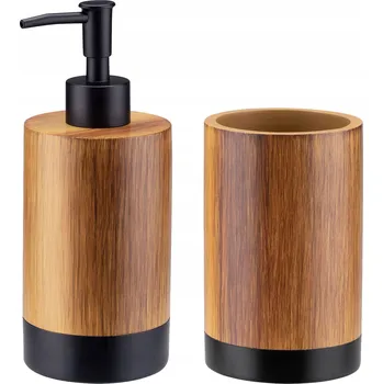 Dávkovač mýdla KADAX KOUPELNOVÁ SADA WC DÁVKOVAČ KELÍMEK