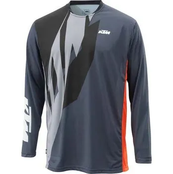 cyklistický dres KTM POUNCE JERSEY BLACK Oranžová XL