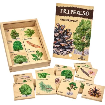 Cestovní hra Lesní svět Tripexeso - Dřeviny