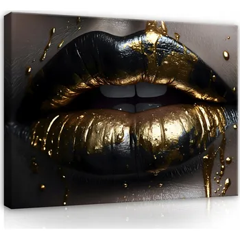 Obraz Obraz ŽENA TVÁŘ RTY Do Ložnice Obývacího Pokoje 60x40