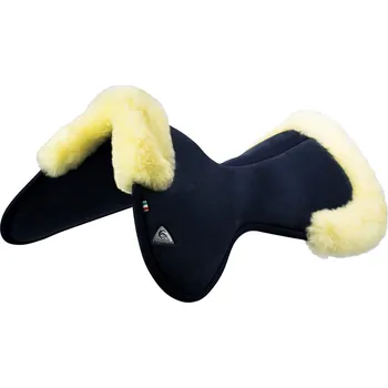 Jezdectví Acavallo podložka z paměťové pěny CC s beránkem, VSS, plochá, os., bílá, bílá