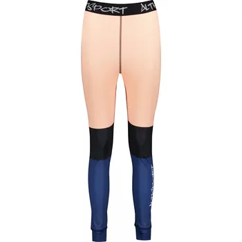 Dámské termo spodky Dámské funkční termo kalhoty premium ALTISPORT VOJ/ALW051TER02 ORANŽOVÁ/MODRÁ M