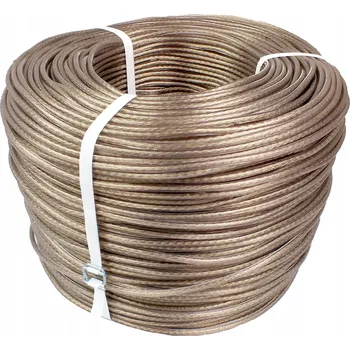 Lanko pro jízdní kolo Lanko s PVC Obalem 180m průměr 6mm PVC Lanko Ocelové Lanko v Opletu