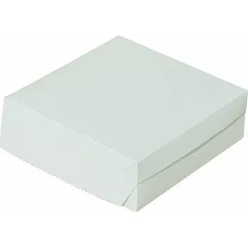 Jednorázové nádobí Dortová krabice 250×250×100 mm