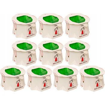 Kojenecká hygiena TRON jednorázový nočník cestovní SKLÁDACÍ 10 Ks