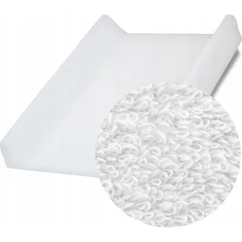 Prostěradlo Prostěradlo na přebalovací podložku Babymam froté 70x50 cm s gumou bílé