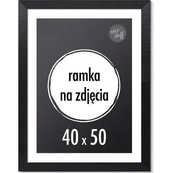 Obraz RÁMEČEK 40x50 rámeček na fotografie 40x50 rámečky foto černá dřevěná borovice