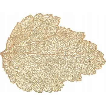 prostírání Prostírání List 47 cm zlaté