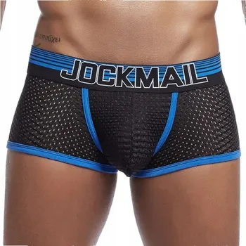 Pánské oblečení Pánské Sexy Síťované Boxerky JOCKMAIL - XXL