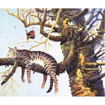 Obraz Obraz MALOVÁNÍ PODLE ČÍSEL S RÁMEM v sadě 50x40 Kočka Kotě