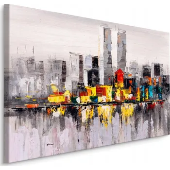 Obraz Obraz do jídelny Abstrakce Pohled na York 90x60
