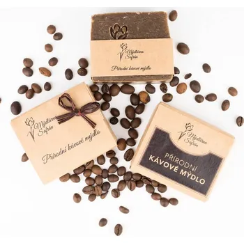 Mýdlo Přírodní kávové mýdlo
