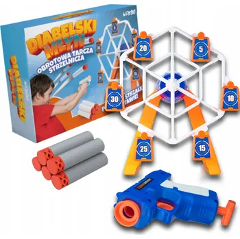 Dětská zbraň ELEKTRONICKÝ POHYBLIVÝ TERČ STŘELNICE PRO PISTOLE