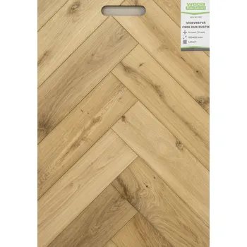 dřevěná podlaha Dřevěná podlaha WOOD Floor Concept vícevrstvá C908 dub rustik, bez úpravy