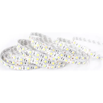 LED páska LED pásek 12V 5050 60LED 1M IP20 BÍLÁ STUDENÁ