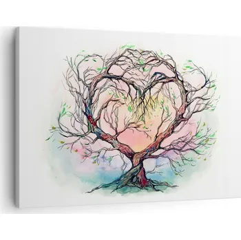 Obraz Obraz na plátně do obýváku, ložnice 70x50 abstrakce foto obrazy na zeď