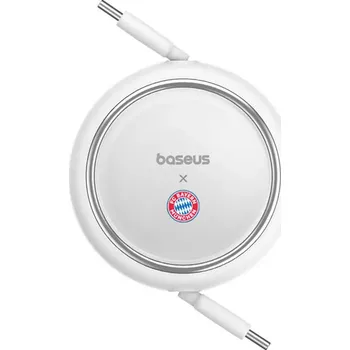 Datový kabel Baseus Free2Pull USB‑C na USB‑C 100W Bayern Edition vyjížděcí kabel